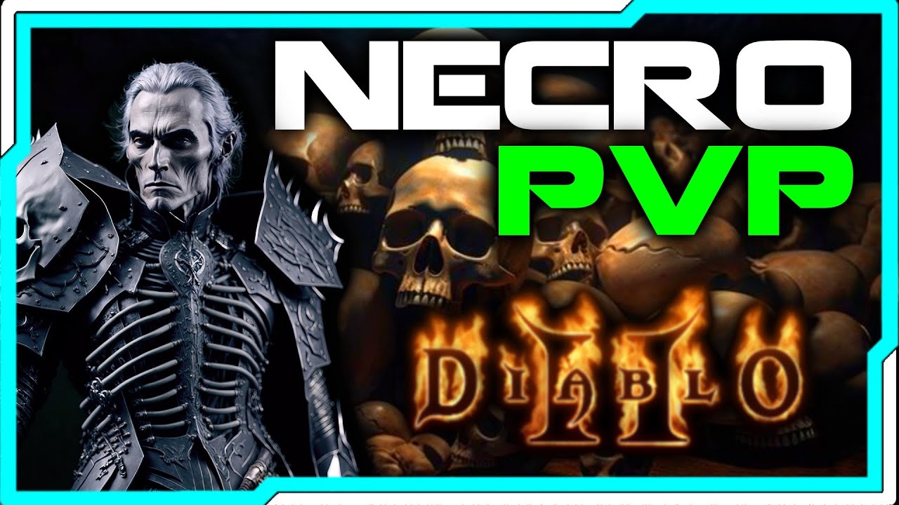 Necromancer Dominates PvP 💀 | Diablo 2 Resurrected