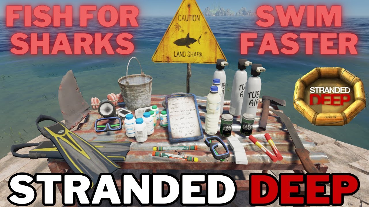 20 новых предметов из Stranded Deep! (мод 2024)