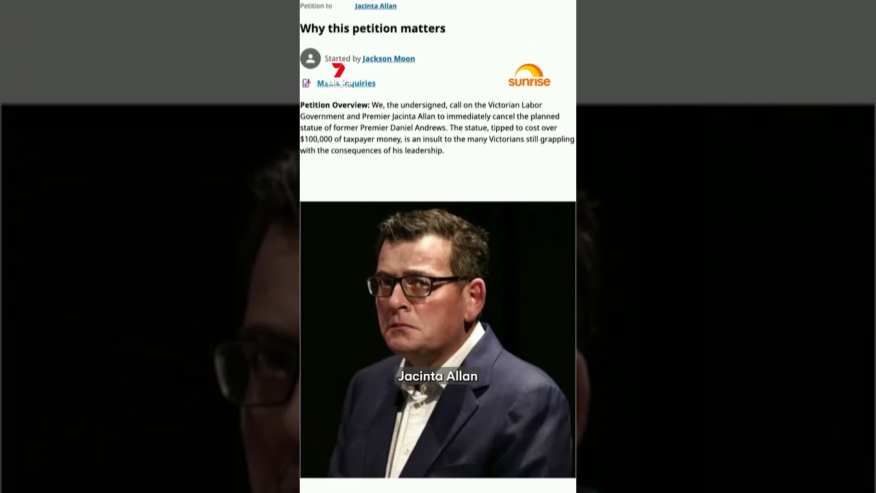 Petition to cancel planned statue of former Victorian Premier