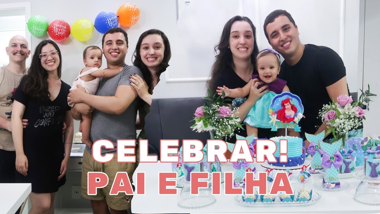NIVER DO MARIDO E 9• MESVERSÁRIO DA ALICE - A PEQUENA SEREIA