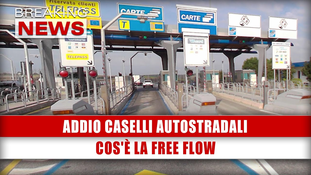Addio Caselli Autostradali: Cos'&egrave; La Free Flow!