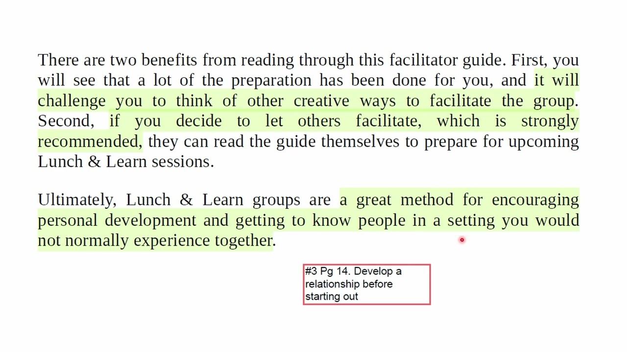 LRC Facilitator Guide