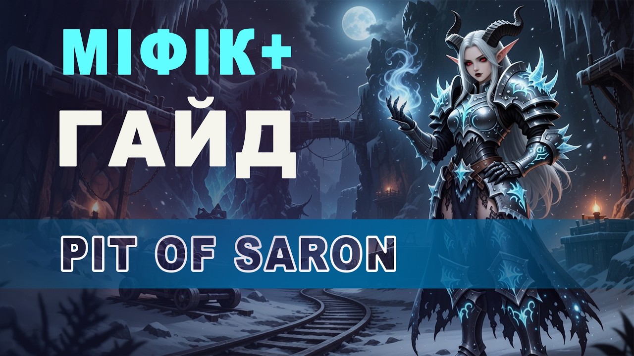 Pit of Saron Mythic+ гайд  | World of Warcraft Українською