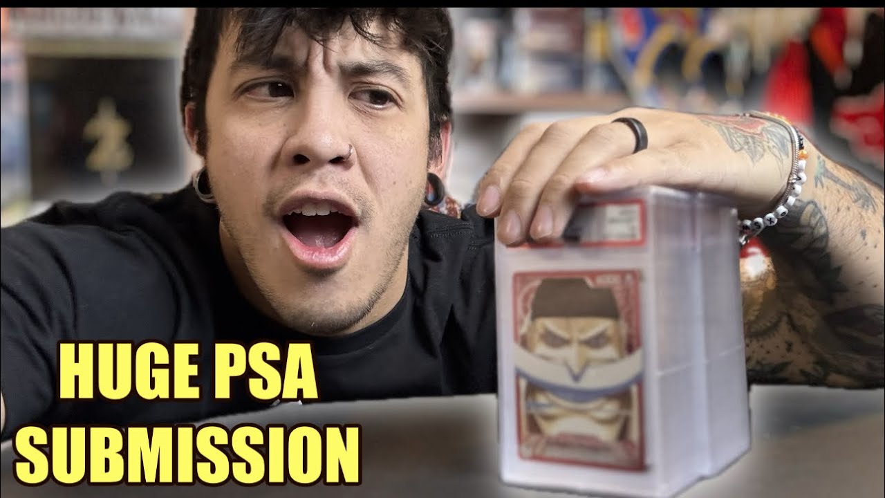 22 Card PSA Submission - One Piece, Pokemon, Union Arena, Shrek?