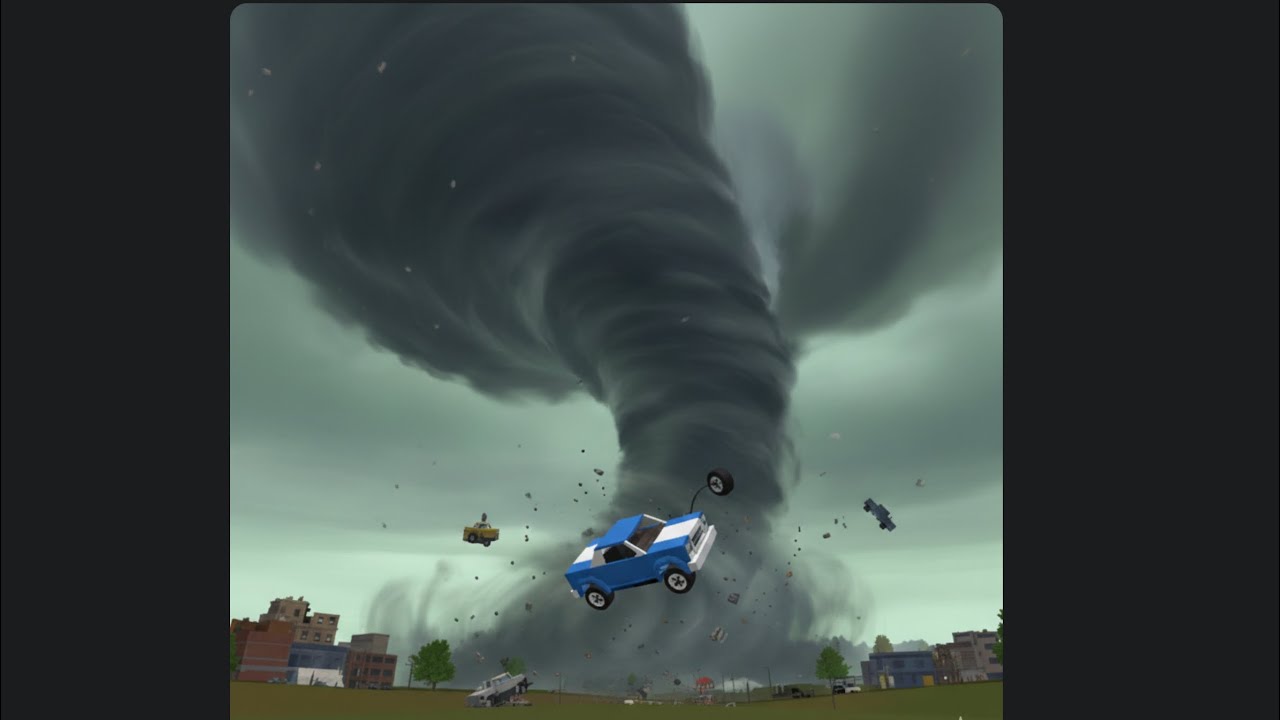 HUGE EF2 TORNADO ROBLOX TWISTED I GOT SUCKED 3 TIMES 125 MPH