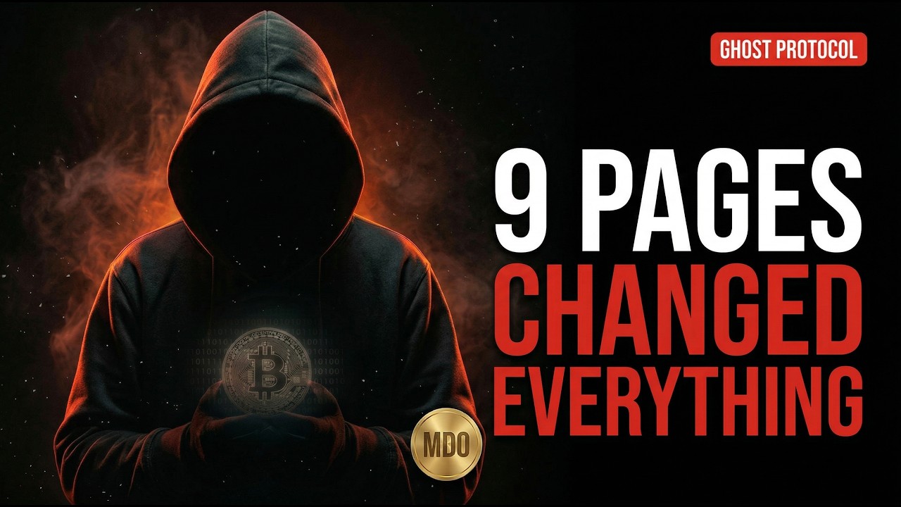 Satoshi Nakamoto: 9 Pages That CHANGED Everything (The Whitepaper Code)