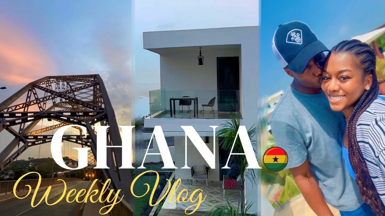 LET’S GO TO THE MOTHERLAND | Bridgeview resort, making fufu, flying to Kumasi, getting hair braided