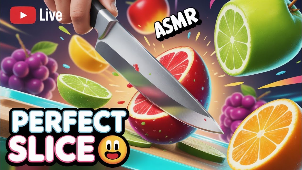 Perfect Slice ASMR 🎮 | Most Satisfying Cutting Gameplay😍 | #Live #livestream #shorts EP 7