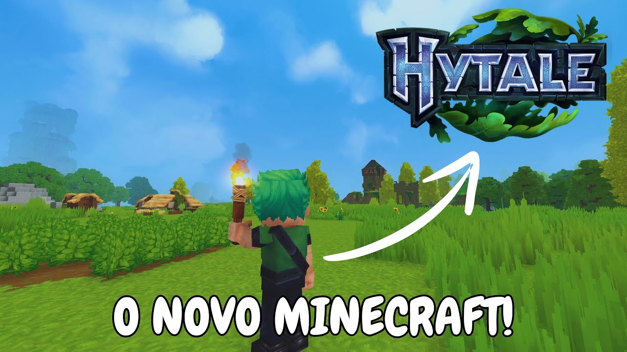 TESTANDO O NOVO MINECRAFT!! - SÉRIE DE HYTALE??