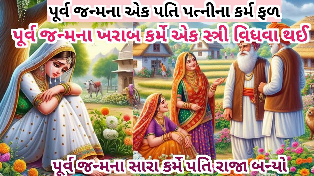 પતિ અને પત્નીના પૂર્વ જન્મની વાર્તા || Gujarati emotional story || interesting story in gujarati