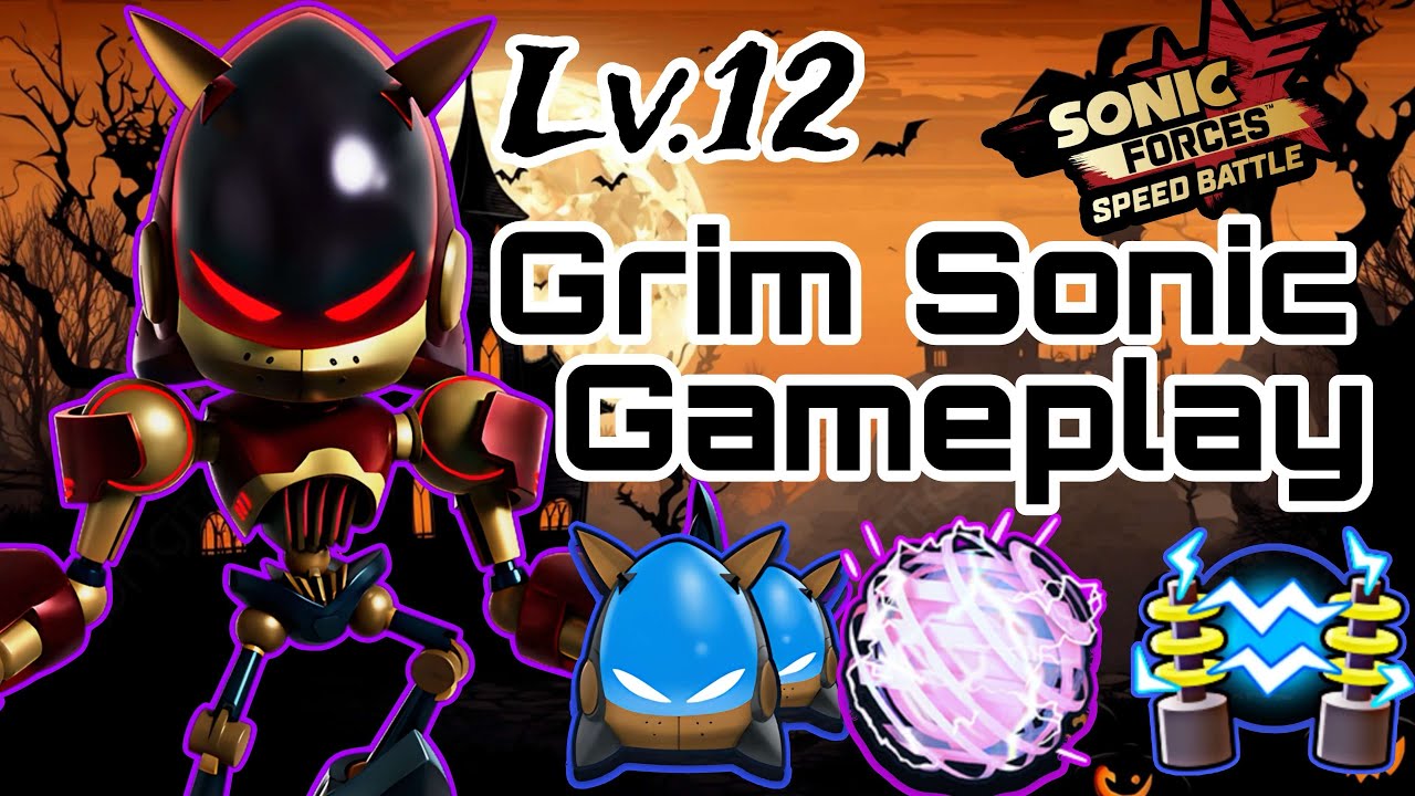 Sonic Forces Speed Battle 💯 Grim Sonic 💯 Level 12 💯 Gameplay 💯 Sonic Prime