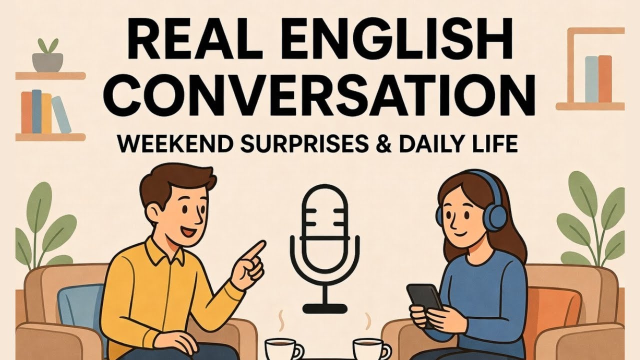 Real English Conversation for Daily Life | Improve Your English Listening with Easy Podcast