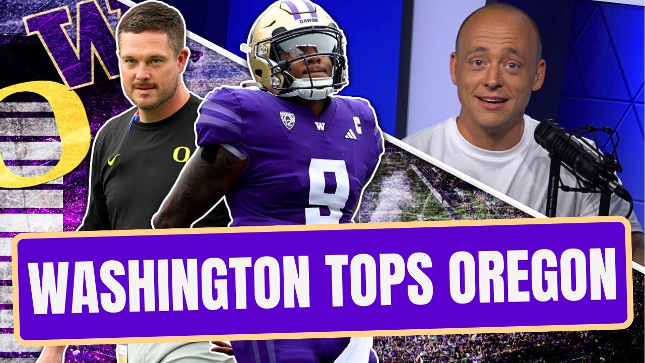 Washington Beats Oregon - Josh Pate Rapid Reaction (Late Kick Cut)