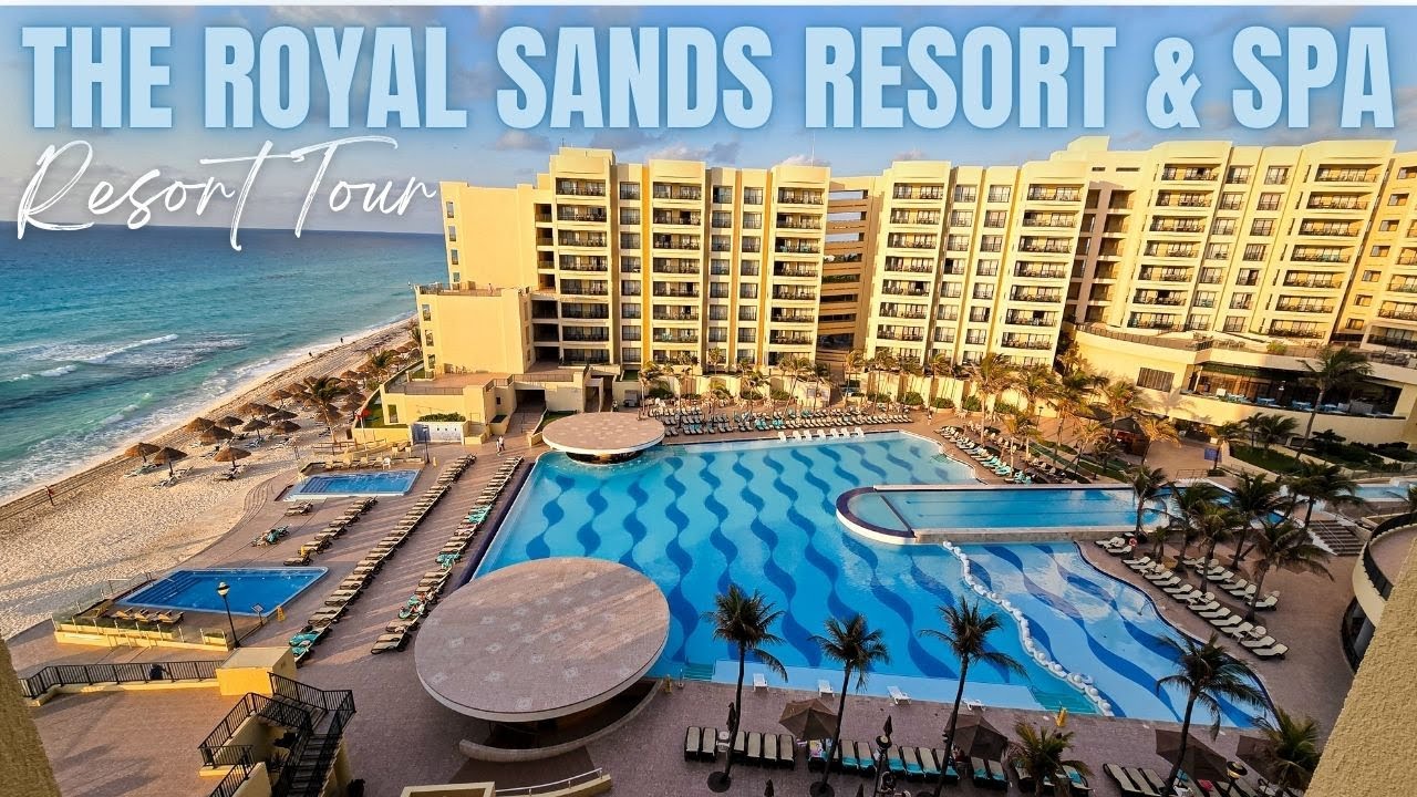 КУРОРТНЫЙ ТУР в Royal Sands Resort & Spa | Курорт «всё включено» в Канкуне, Мексика | Зона отелей
