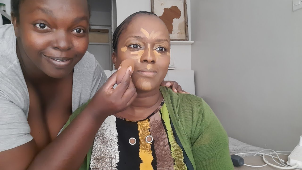 I Went To The Worst Reviewed Make Up Artist In Kenya Ft @kemuntobear|She Did This On My Face