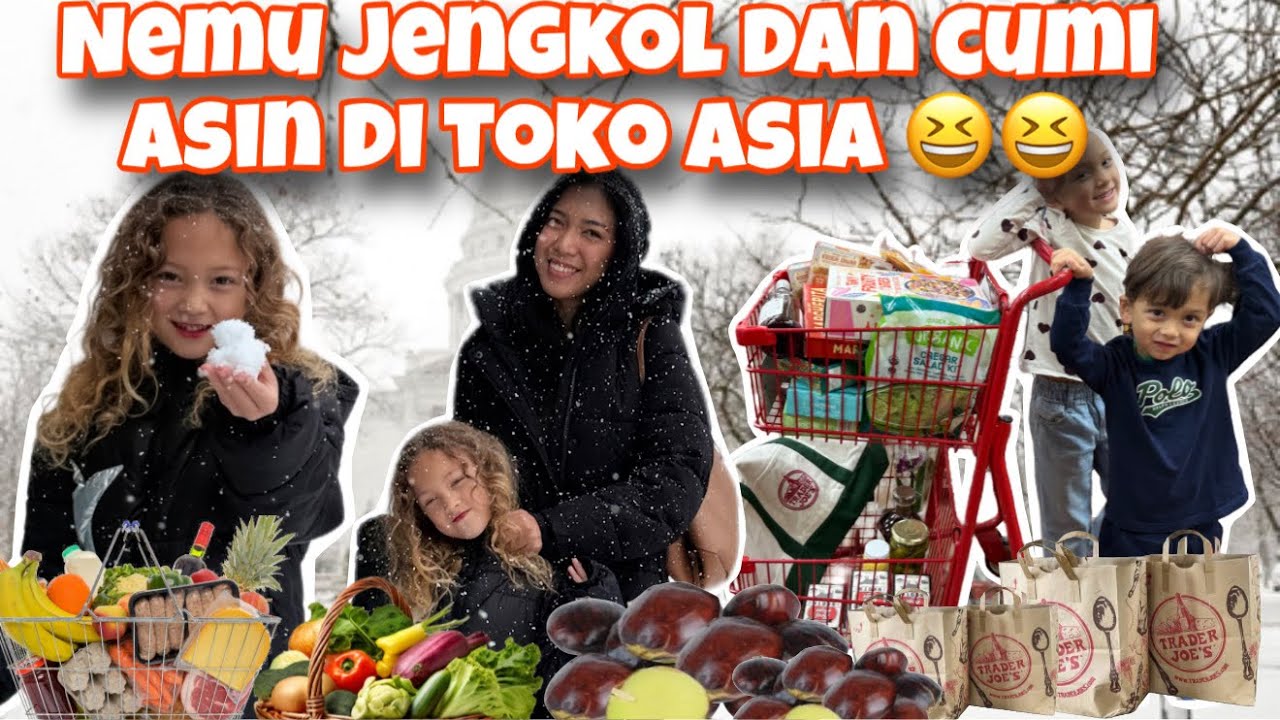Kaget‼️Nemu Jengkol & Cumi Asin di Toko Asia Amerika 😱