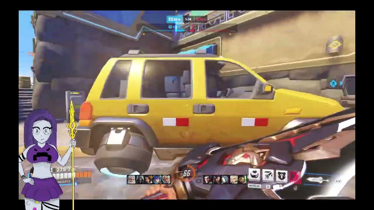 overwatch 2 vendetta el comienzo me andaba medio bug pero despues remoontando yami 8