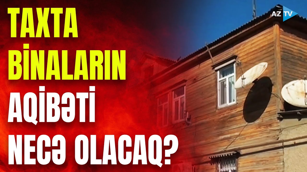 Sumqayıtda dağılmaqda olan taxta binanın sakinlərinin aqibəti necə olacaq? – RƏSMİ AÇIQLAMA VERİLDİ