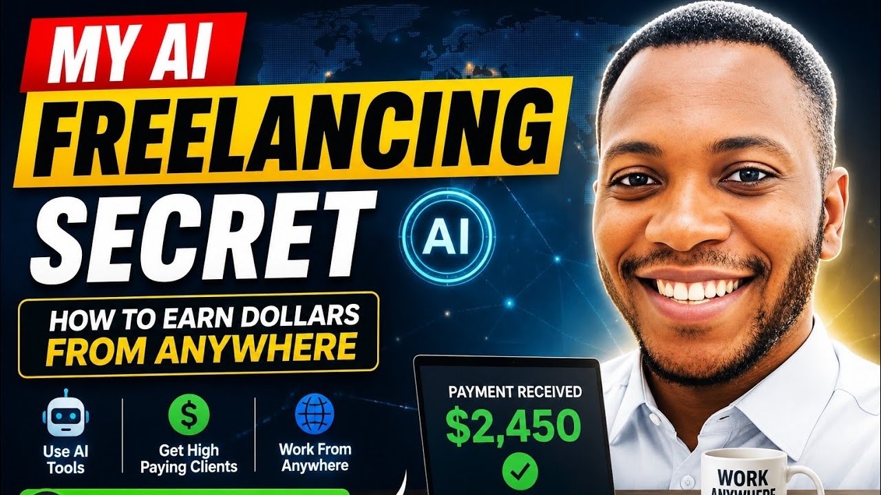 How I Use AI to Earn Dollars Online From Anywhere in the World (Step-by-Step)
