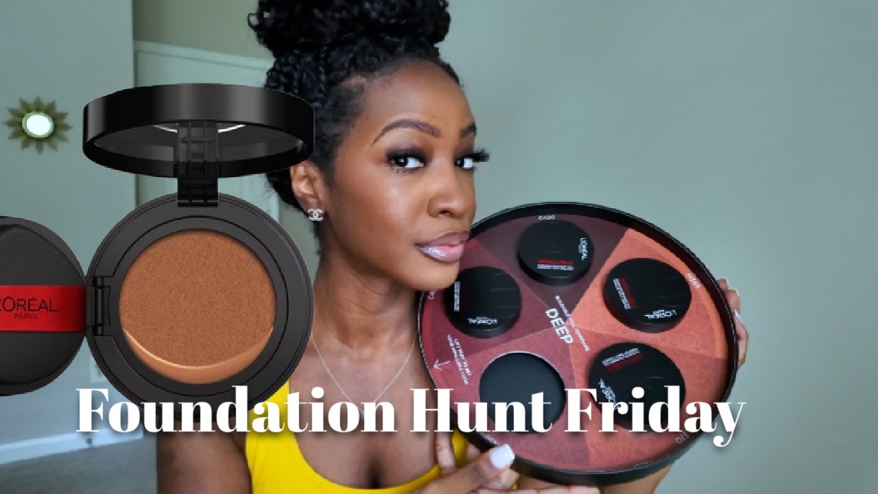 Foundation Hunt Fridays: NEW Loreal Cushion Foundation l justShanygne