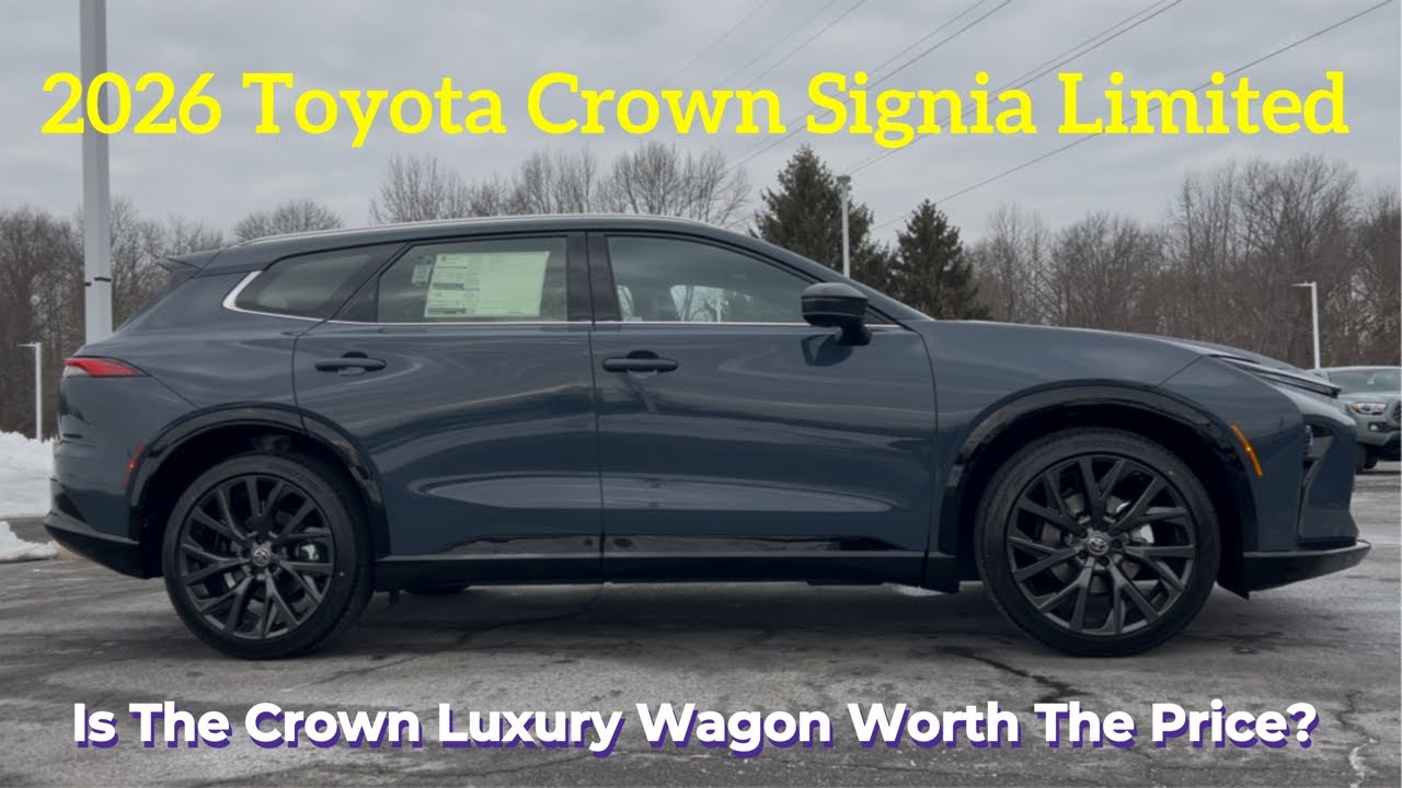 Toyota Crown Signia Limited 2026: Является ли Crown Signia 2026 будущим роскошных автомобилей Toy...