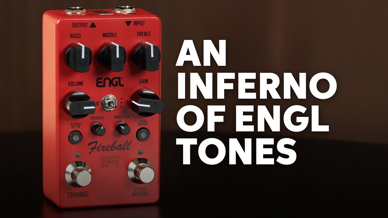 Демонстрация гитарной педали ENGL Amplifiers Fireball IR