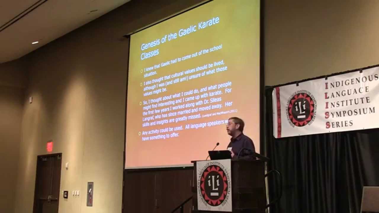 Alasdair MacMhaoirn: Learning Through Engaging Activities: Gaelic Medium Karate Classes