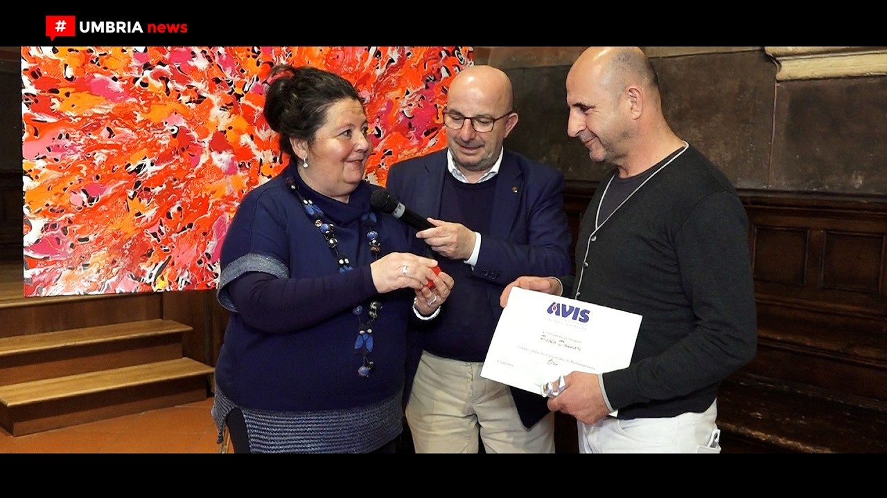 60 anni Avis Comunale di Perugia // Assemblea degli associati e consegna benemerenze [UMBRIAnews]