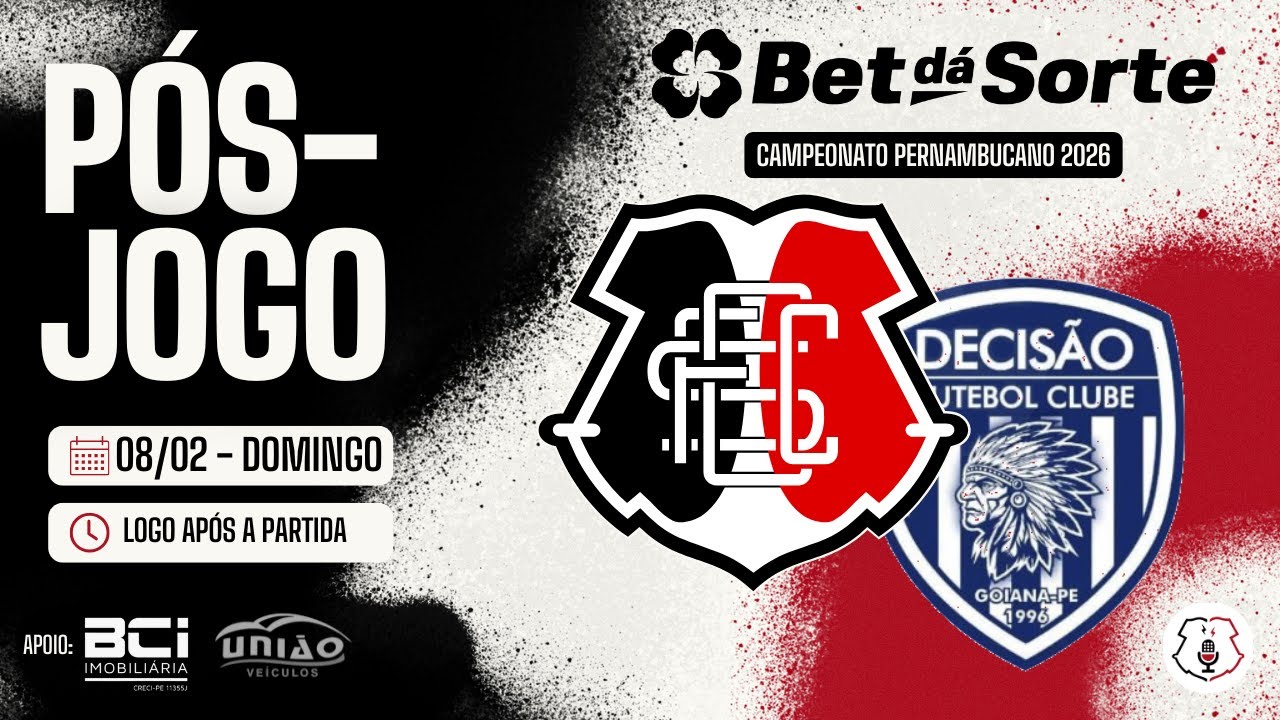 #710 - PÓS-JOGO DO BEBERIBE | SANTA CRUZ x DECISÃO | CAMP. PE 2026