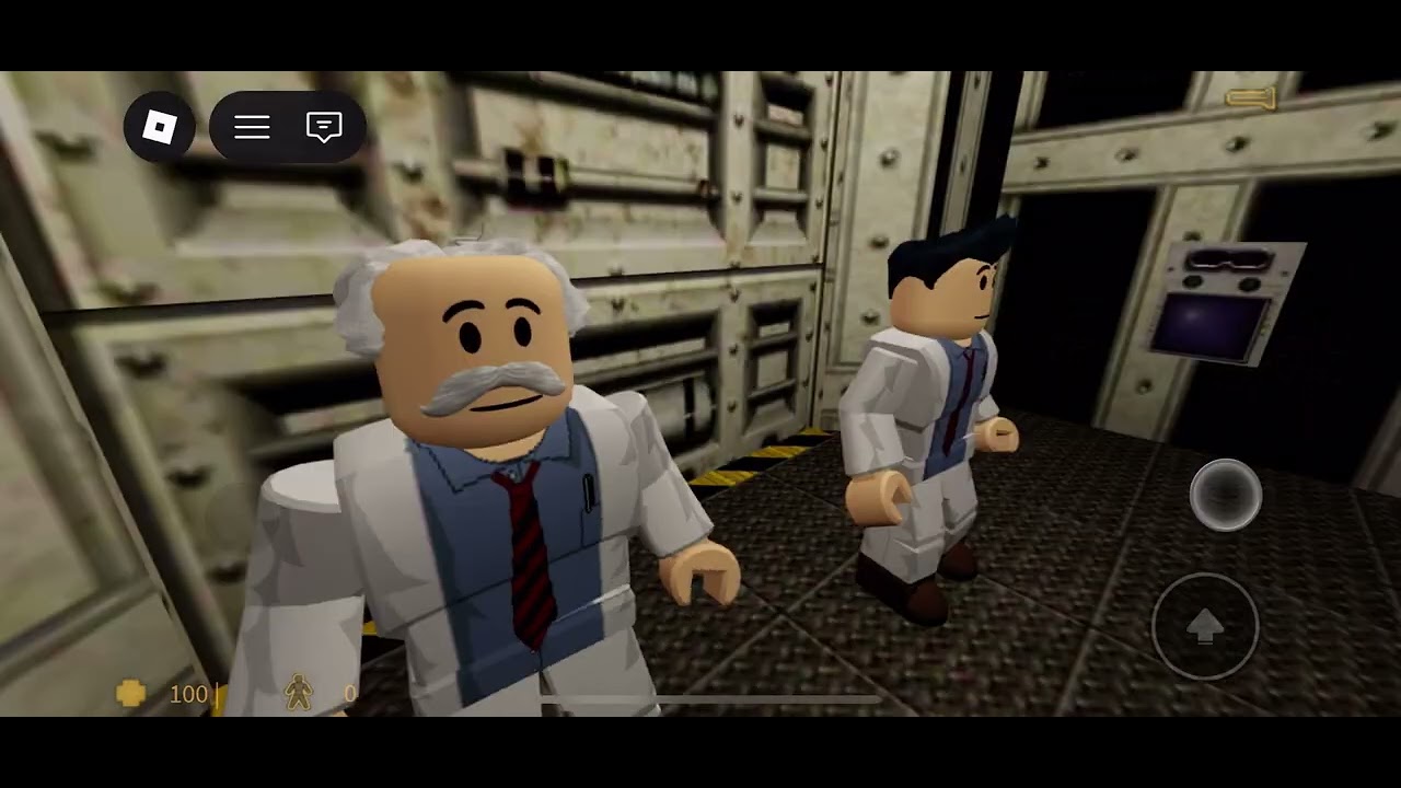 Playing half-blox but with a voice over! Also my first video!