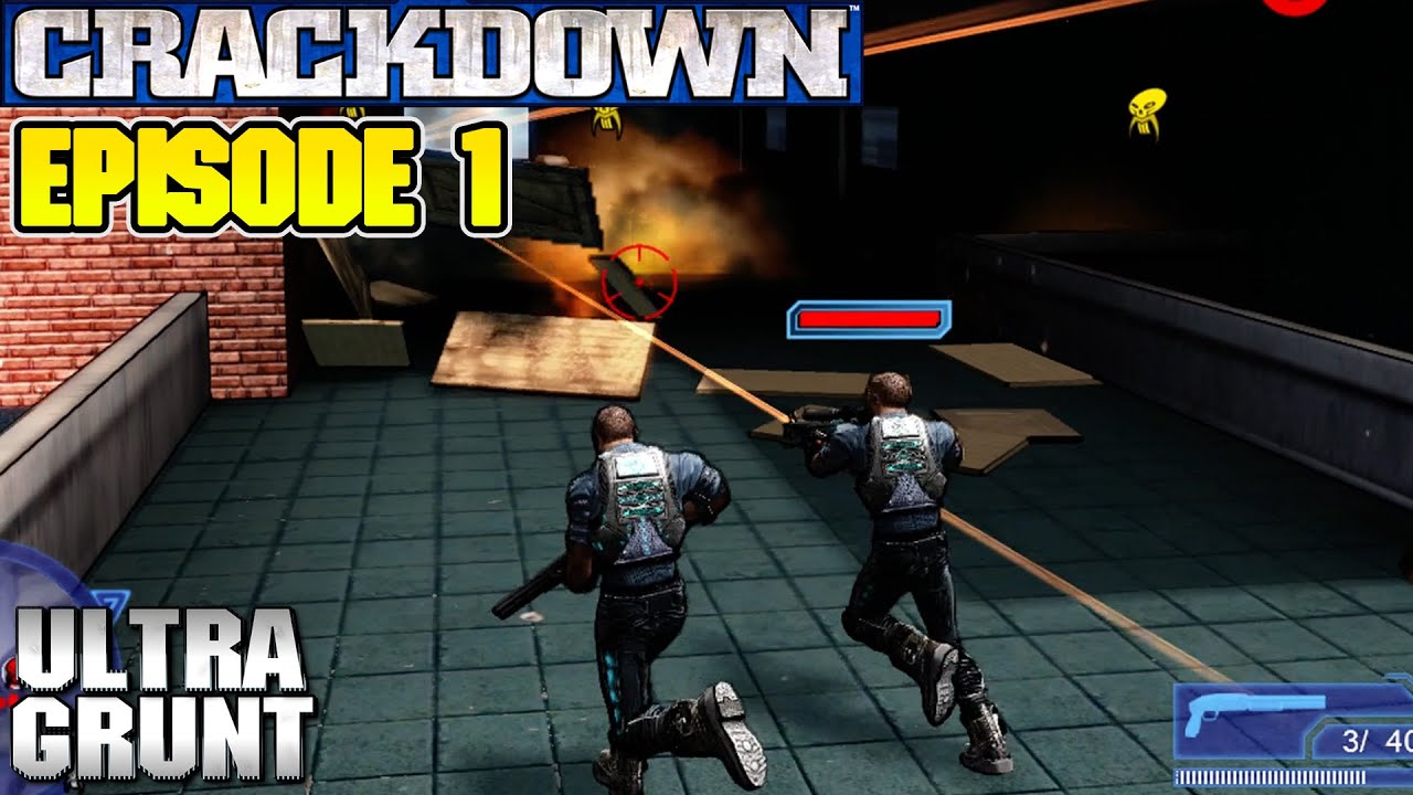 Let's Play | Crackdown | Co-op with Chogrocker | Episode 1