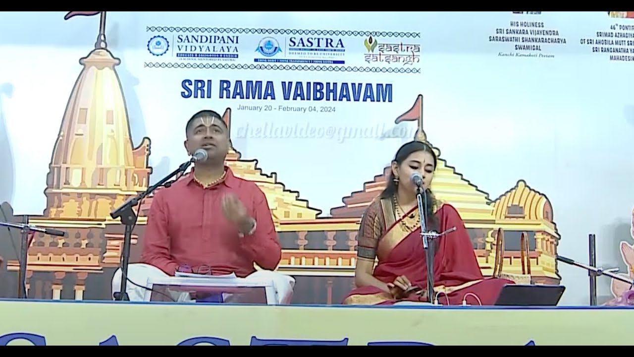 Harikatha on SriRamaCharitra Manjari (#raghavendraswami) Dushyanth Sridhar @Sivasri_Skandaprasad