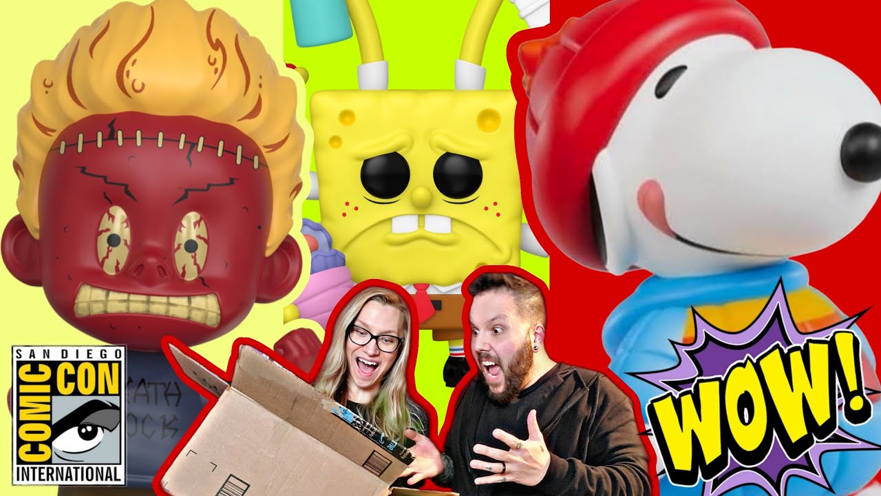 HUGE EPIC SDCC 2025 UNBOXING FUNKO THRILLJOY ROKIMOTO