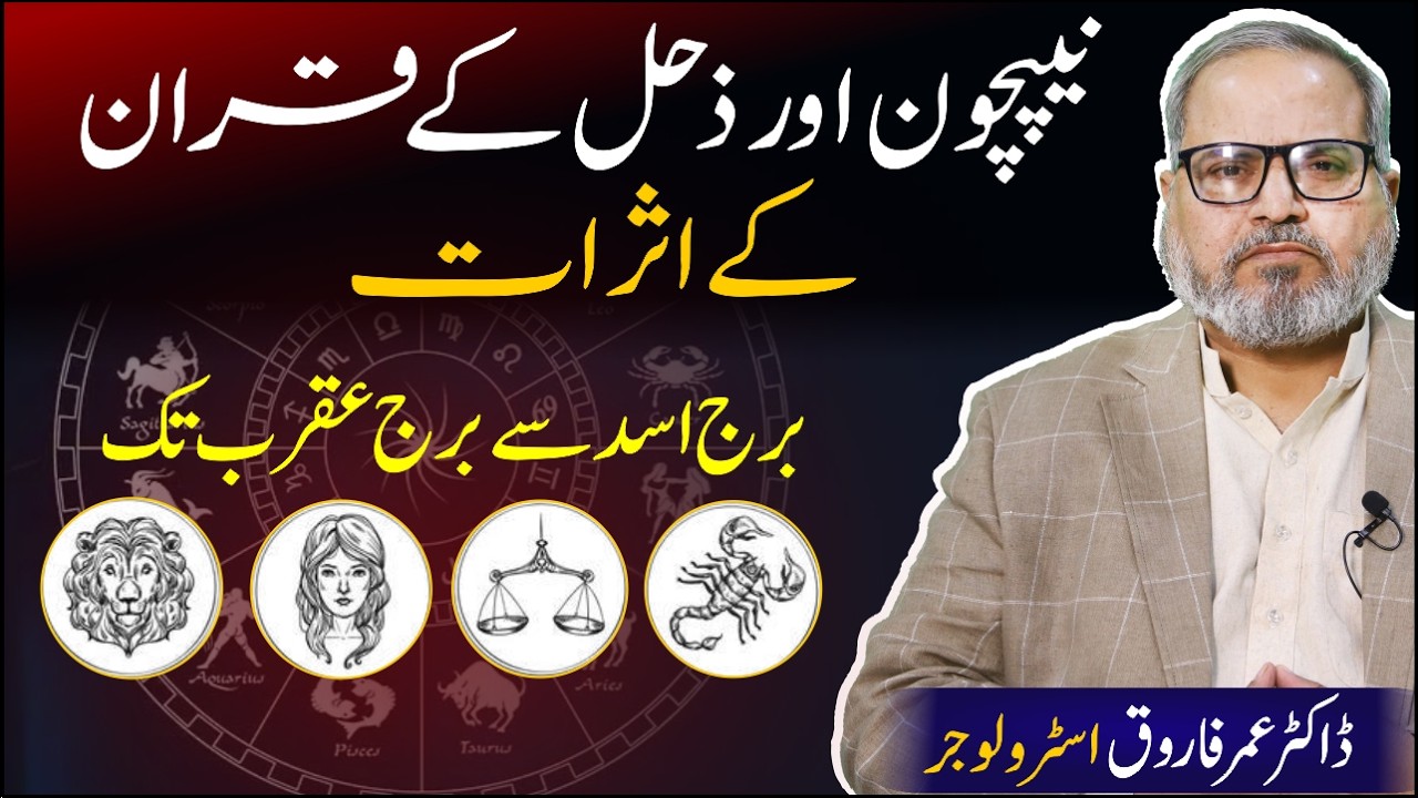 The effects of the orbits of Neptune and Saturn||Leo to Scorpio||Dr Umer Farooq Astrologer