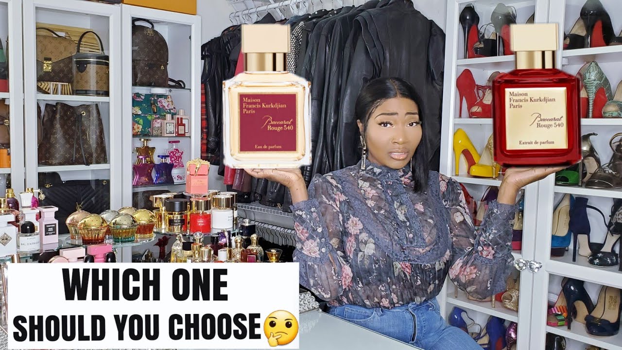 MAISON FRANCIS KURKDJIAN BACCARAT ROUGE 540 EDP VS EXTRAIT| WHICH ONE TO CHOOSE? |AITHEGREAT