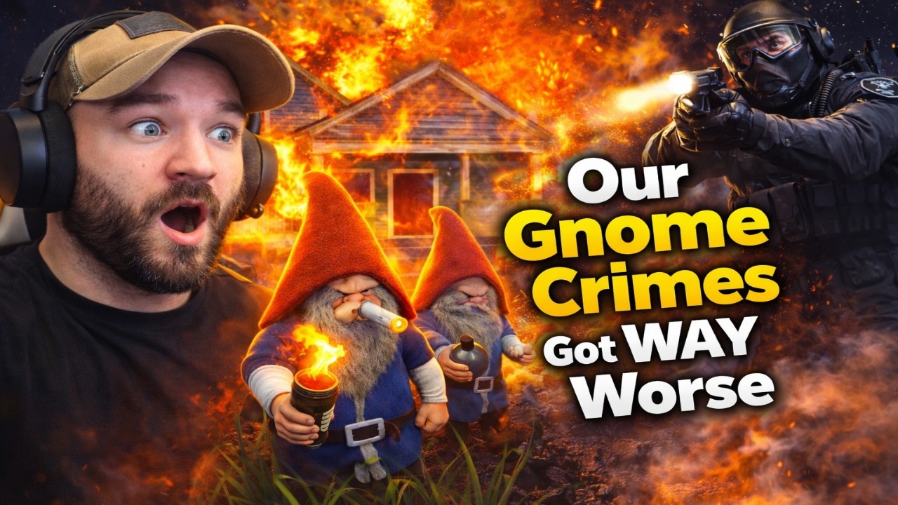 Our Gnome Crimes Got WAY Worse! | Burglin’ Gnomes Co-Op