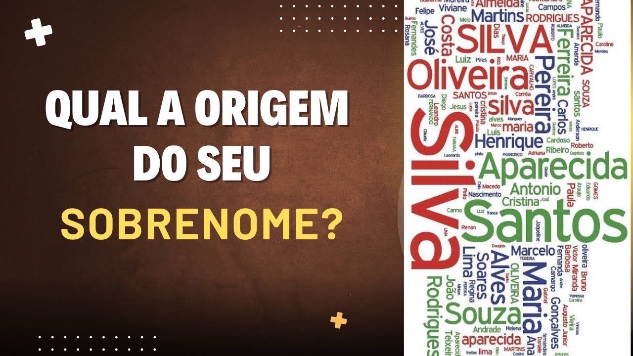 COMO DESCOBRIR A ORIGEM DO SEU SOBRENOME