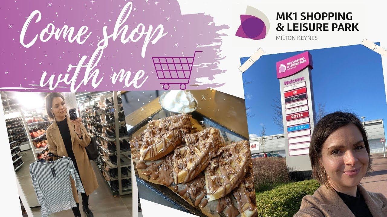 COME SHOP WITH ME // MK1 SHOPPING PARK //H&M PRIMARK M&S RIVERISLAND NEWLOOK