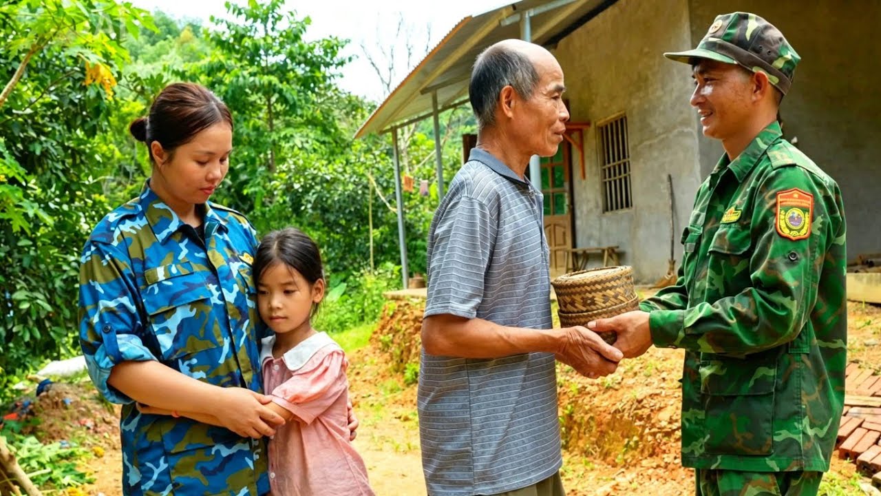 Veteran & Tieu Nhu Surprise Mr. Tien and His Daughter &mdash; He Breaks Down in Tears