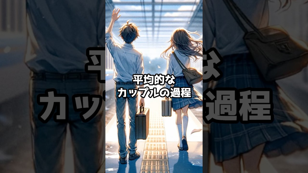 平均的なカップルの過程(1〜12ヶ月) #恋愛 #カップル #失恋