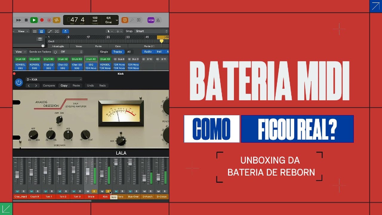 O Erro Que Faz Sua Bateria MIDI Soar FALSA (e Como Evitei em Reborn)