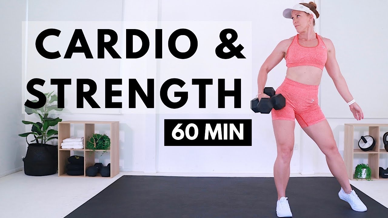 60 Min No Repeat Cardio & Strength Workout