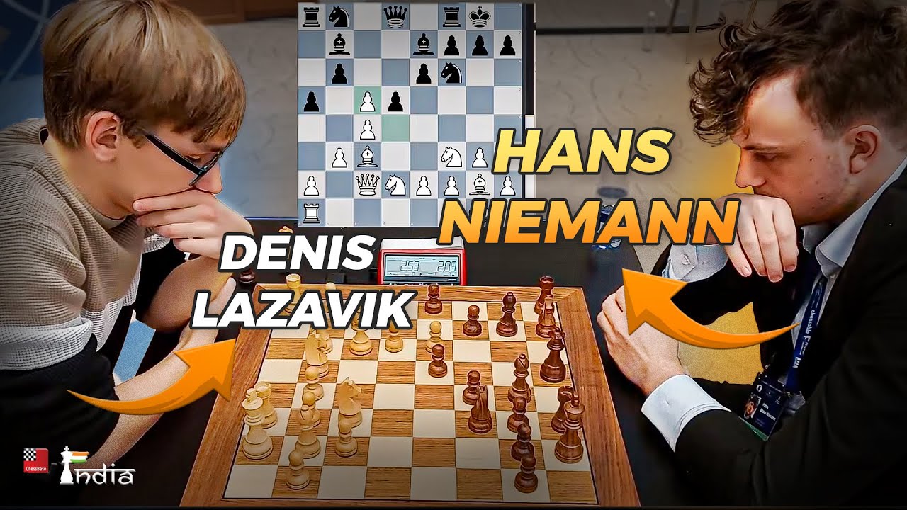 Denis Lazavik or Hans Niemann - Who is Tactically Alert more? World Blitz 2023
