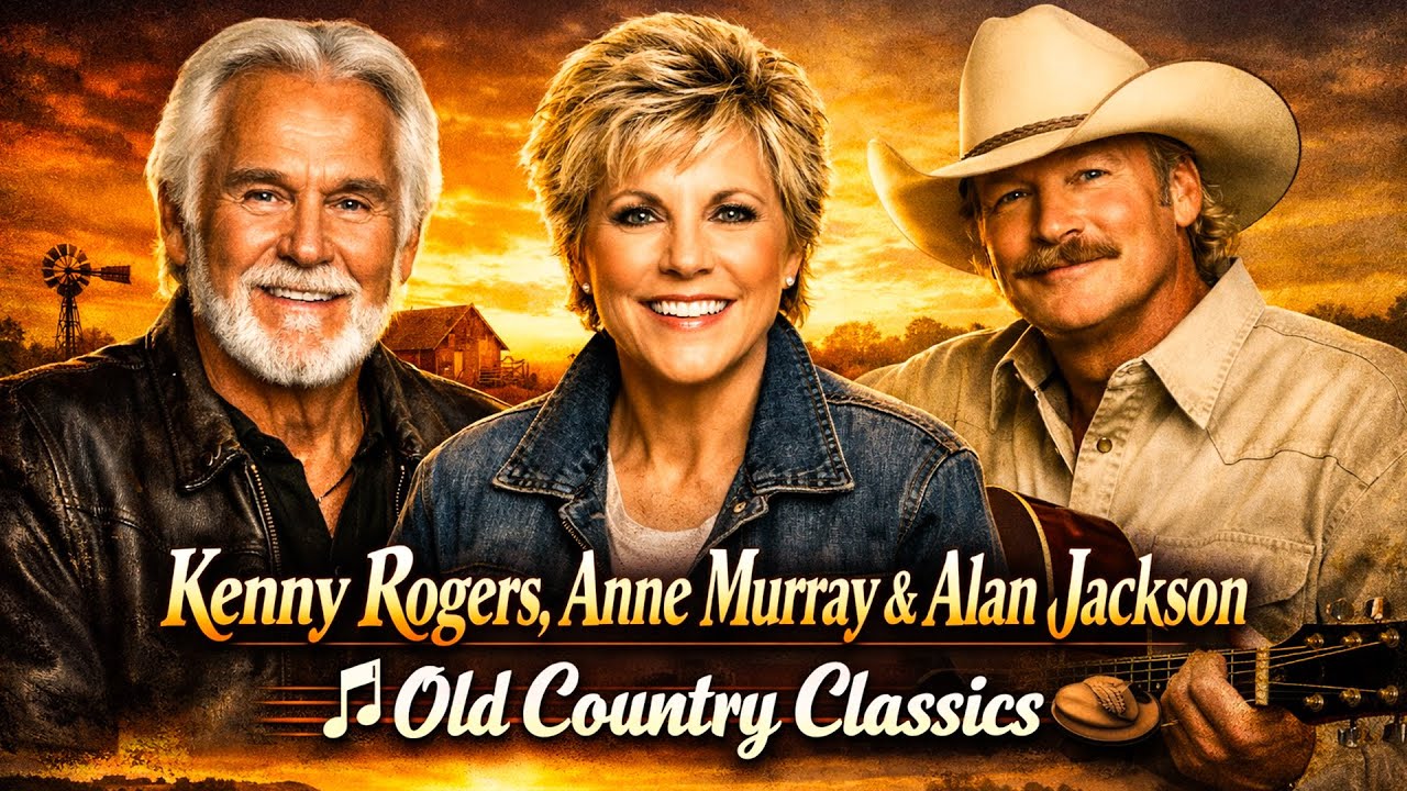 Kenny Rogers, Anne Murray & Alan Jackson 🎵🤠Old Country Classics & Greatest Hits