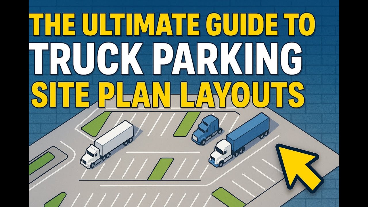 The Ultimate Guide to Truck Parking Site Plan Layouts - [2025]