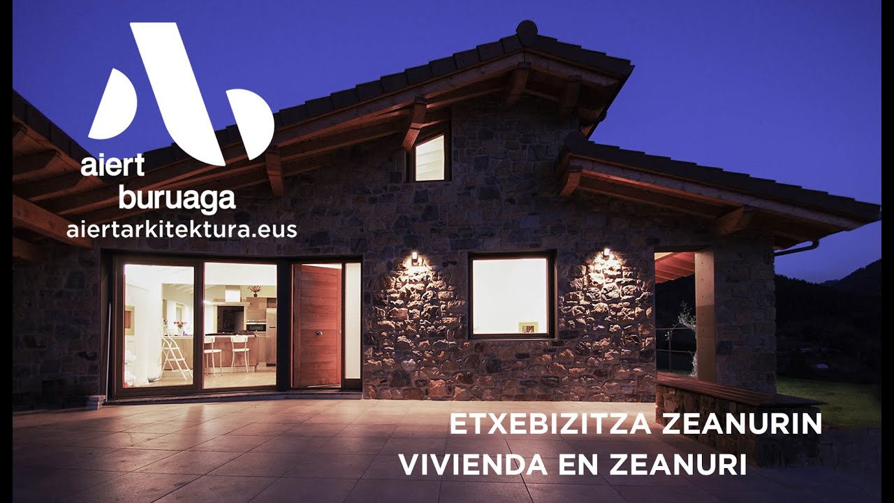 PROYECTO VIVIENDA UNIFAMILIAR EN ZEANRUI BIZKAIA PLANTA BATEKO ETXE BERRIAREN ERAIKUNTZA