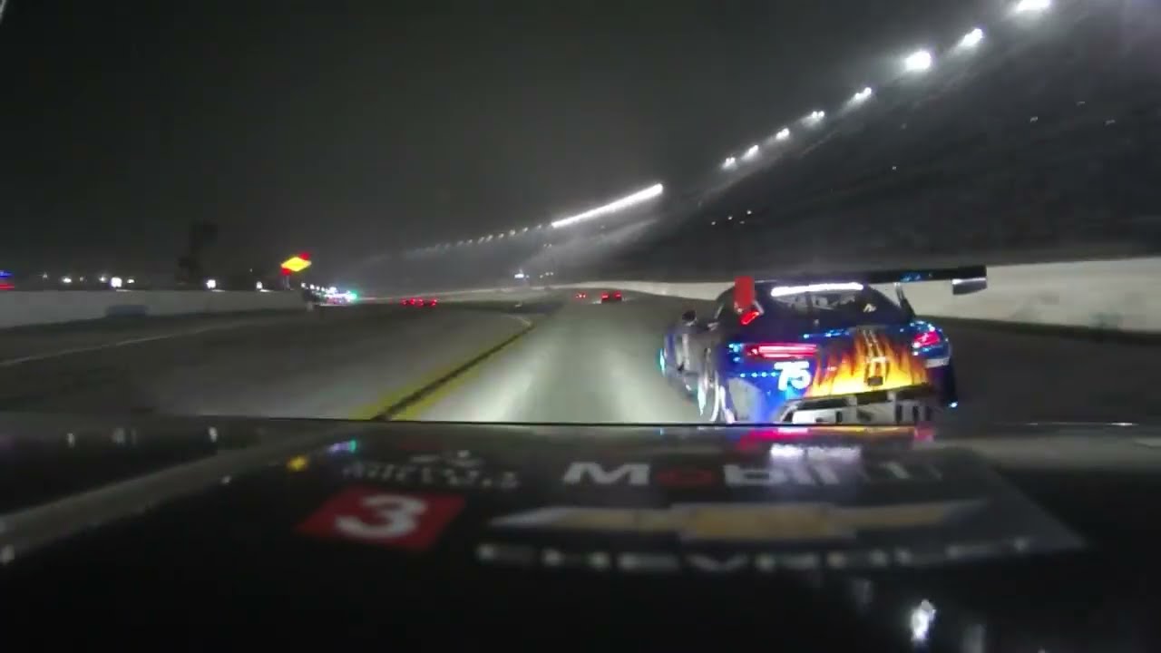 2026 IMSA Rolex 24 at Daytona - Corvette 3 GTD Pro (Night and Fog)