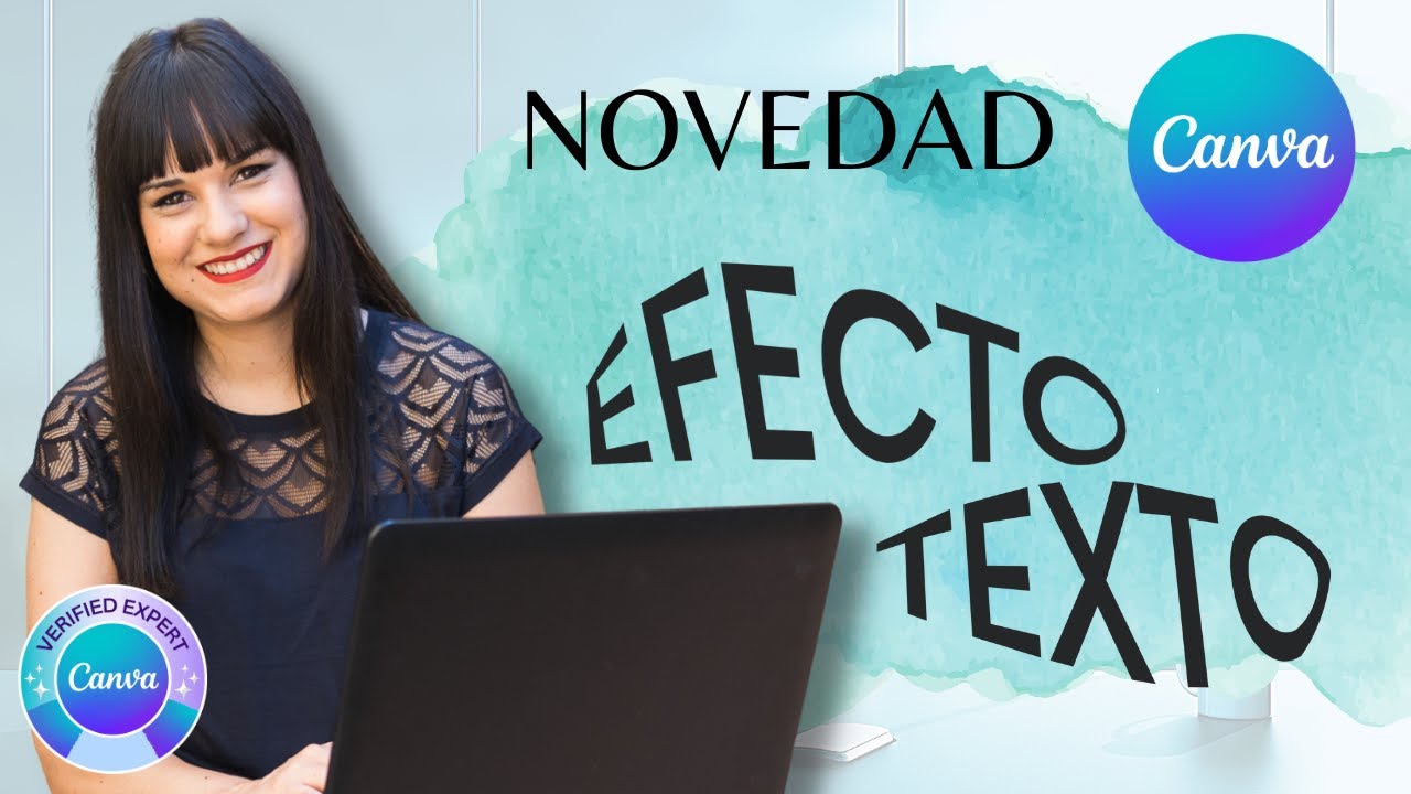 ⚡ Nuevo efecto Canva con tus TEXTOS 📝 Gratis y muy LLAMATIVO ✨  Novedad Canva 💙