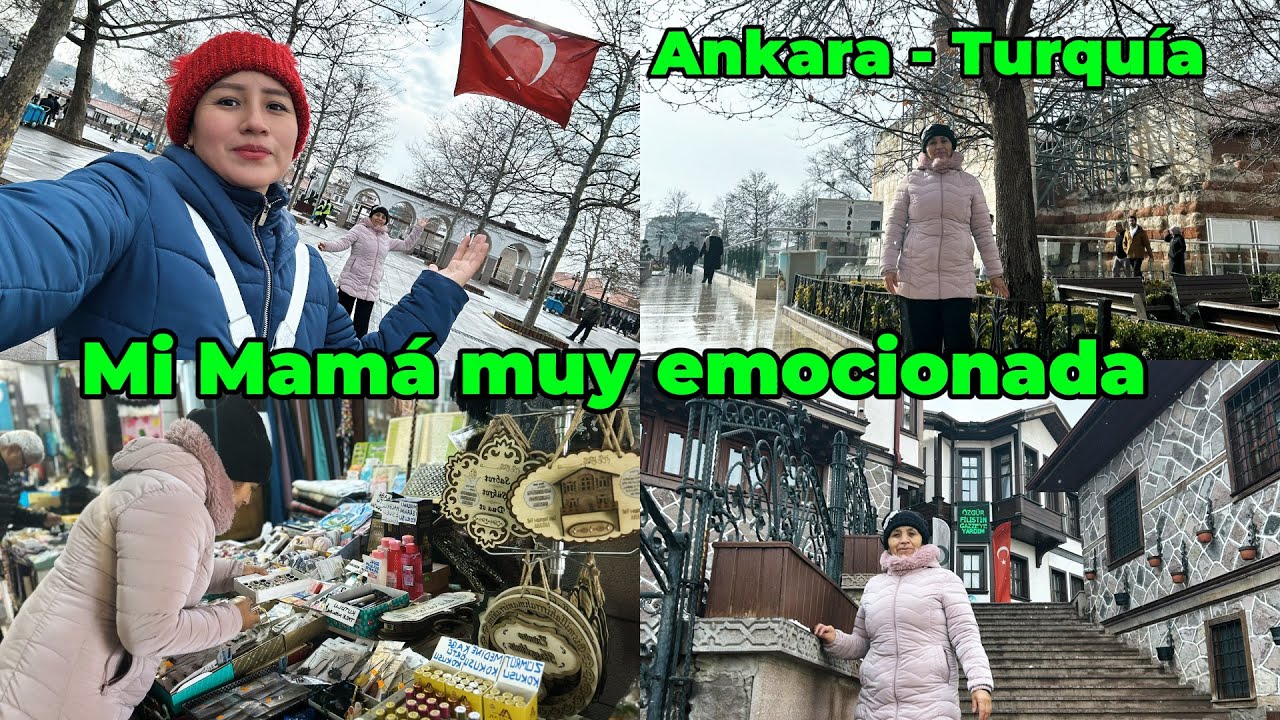 MI MAMÁ MUY EMOCIONADA CONOCIENDO LA CAPITAL DE TURQUÍA 🇹🇷 PASARON MUCHAS COSAS 🥰