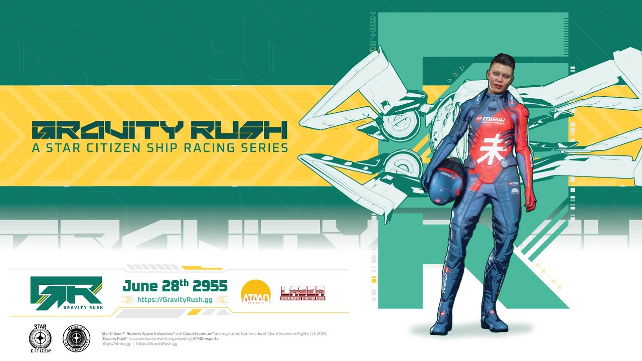 GRAVITY RUSH | A #starcitizen Ship Racing League - ROUND 2